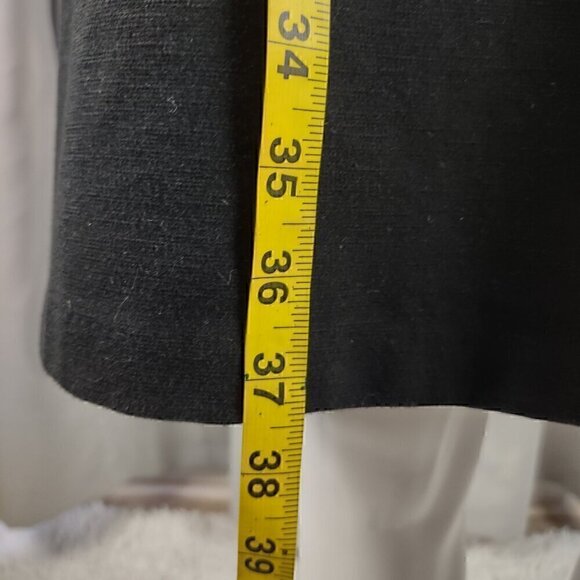 Old Navy Women Black 3/4 Sleeve Knee Length Sweatshirt Cotton Blend Dress Size L - Picture 6 of 14